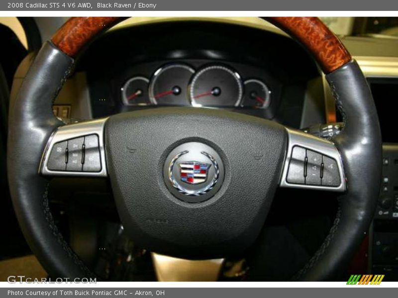 Black Raven / Ebony 2008 Cadillac STS 4 V6 AWD