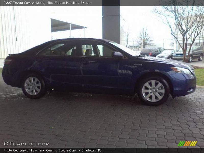 Blue Ribbon Metallic / Bisque 2007 Toyota Camry Hybrid