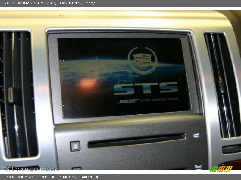 Black Raven / Ebony 2008 Cadillac STS 4 V6 AWD