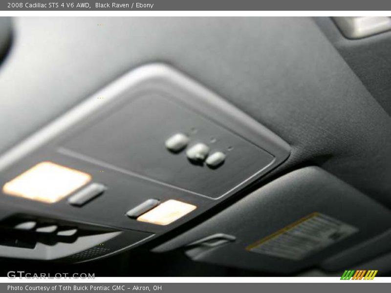 Black Raven / Ebony 2008 Cadillac STS 4 V6 AWD
