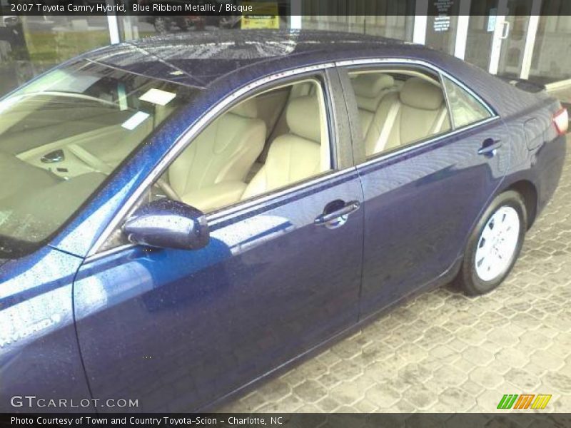 Blue Ribbon Metallic / Bisque 2007 Toyota Camry Hybrid