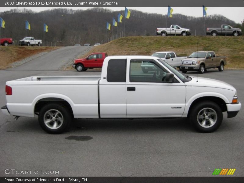  2003 S10 LS Extended Cab Summit White