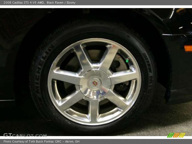 Black Raven / Ebony 2008 Cadillac STS 4 V6 AWD
