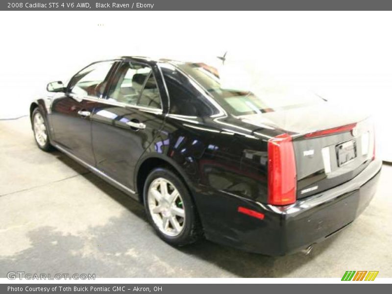 Black Raven / Ebony 2008 Cadillac STS 4 V6 AWD