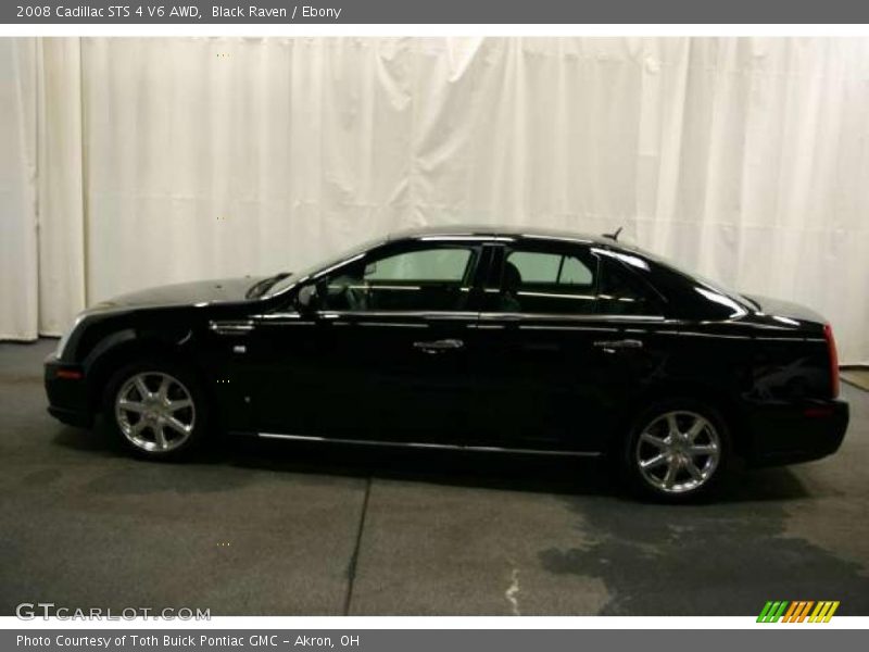 Black Raven / Ebony 2008 Cadillac STS 4 V6 AWD
