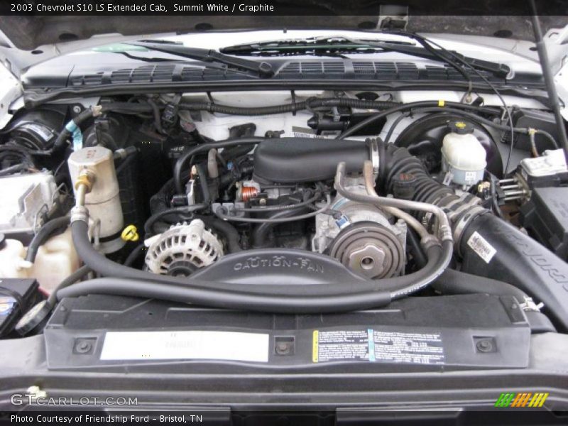  2003 S10 LS Extended Cab Engine - 4.3 Liter OHV 12V Vortec V6