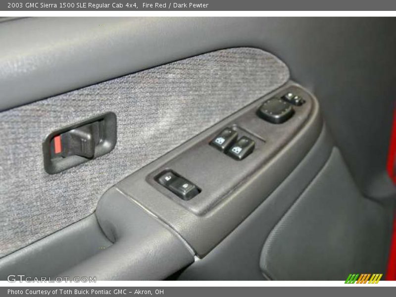 Fire Red / Dark Pewter 2003 GMC Sierra 1500 SLE Regular Cab 4x4