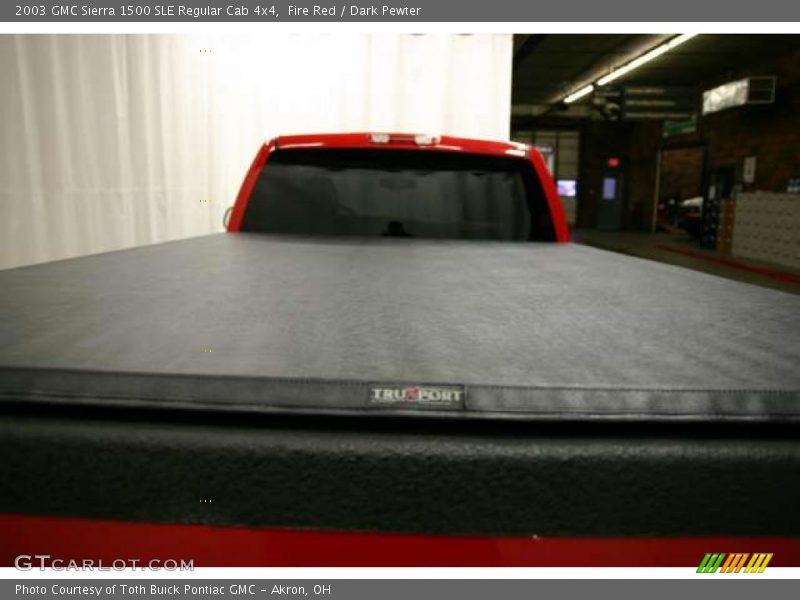 Fire Red / Dark Pewter 2003 GMC Sierra 1500 SLE Regular Cab 4x4