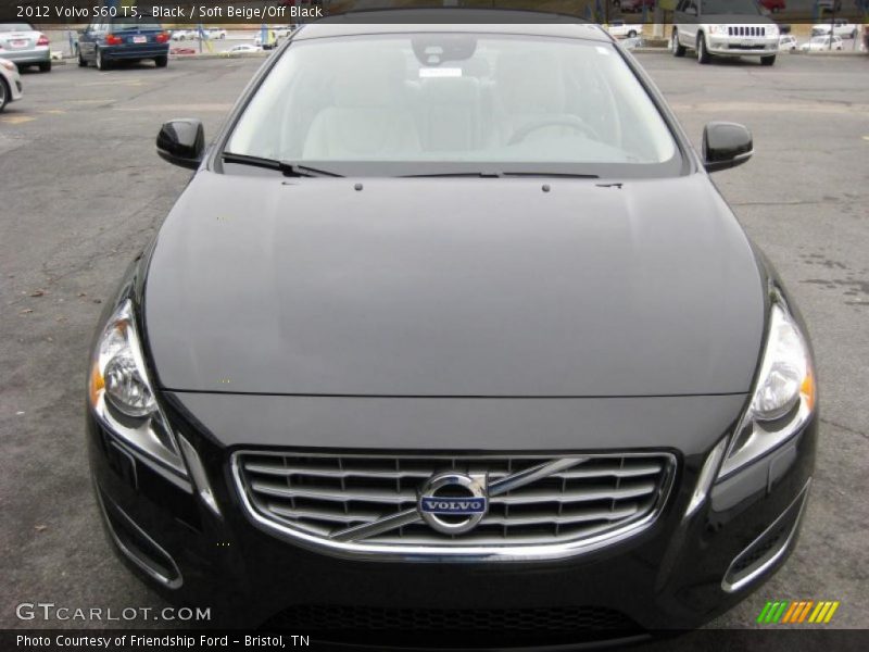 Black / Soft Beige/Off Black 2012 Volvo S60 T5