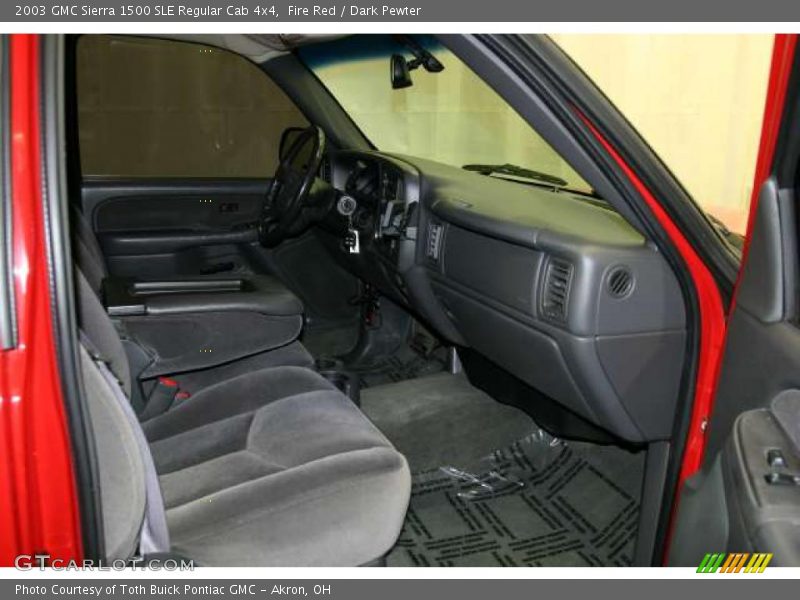Fire Red / Dark Pewter 2003 GMC Sierra 1500 SLE Regular Cab 4x4