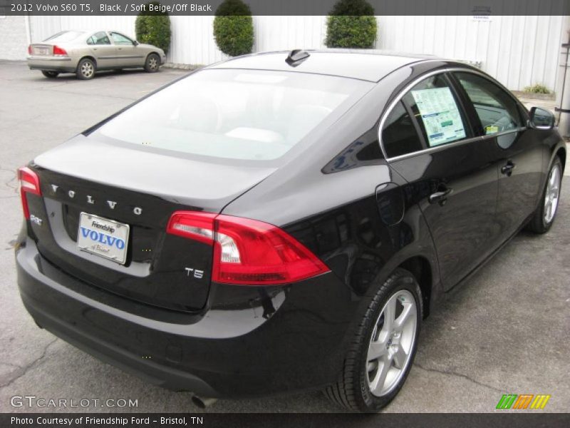 Black / Soft Beige/Off Black 2012 Volvo S60 T5