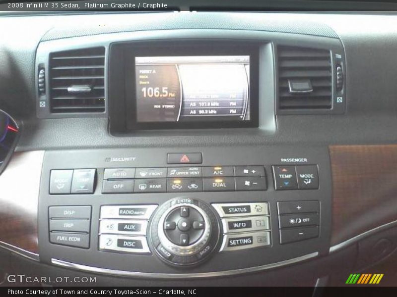 Platinum Graphite / Graphite 2008 Infiniti M 35 Sedan