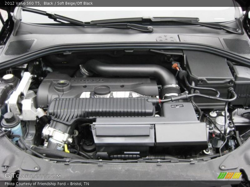  2012 S60 T5 Engine - 2.5 Liter Turbocharged DOHC 20-Valve VVT Inline 5 Cylinder