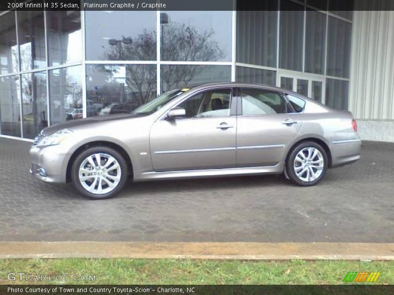 Platinum Graphite / Graphite 2008 Infiniti M 35 Sedan