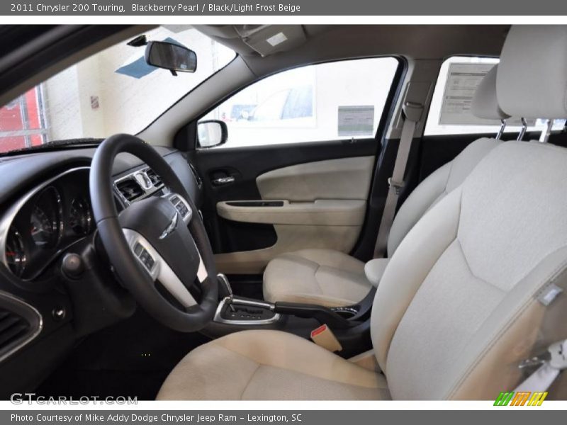  2011 200 Touring Black/Light Frost Beige Interior