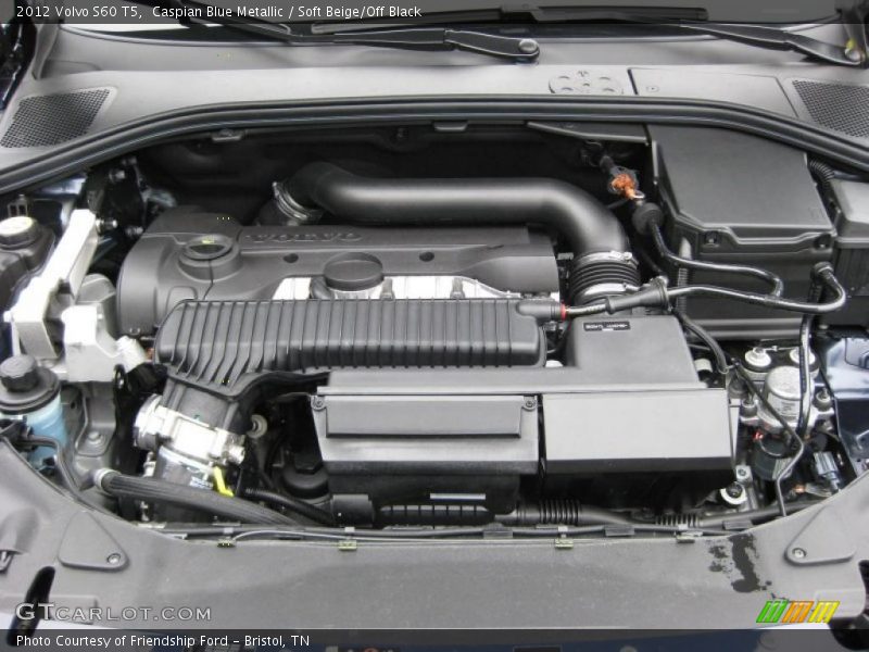  2012 S60 T5 Engine - 2.5 Liter Turbocharged DOHC 20-Valve VVT Inline 5 Cylinder