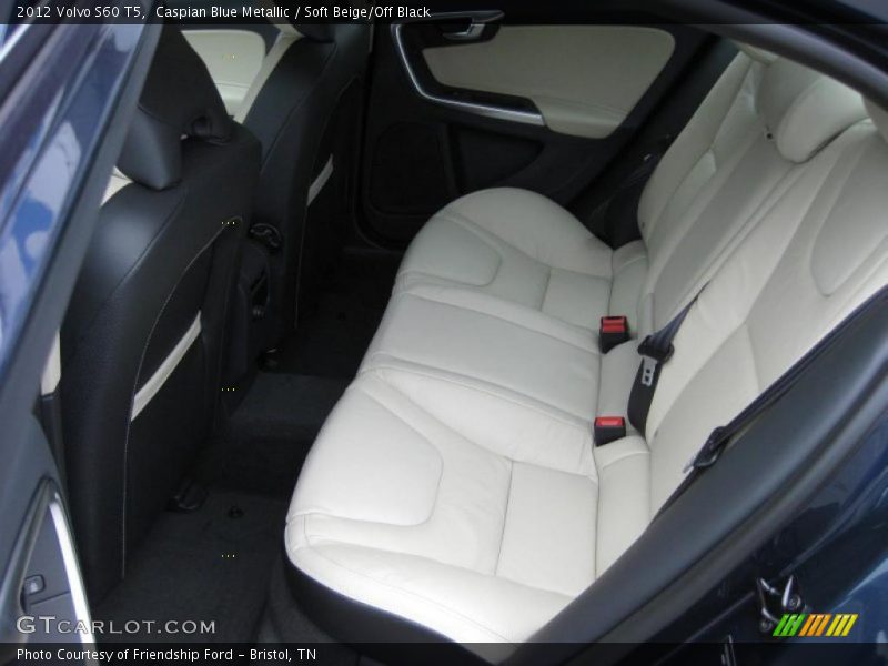  2012 S60 T5 Soft Beige/Off Black Interior