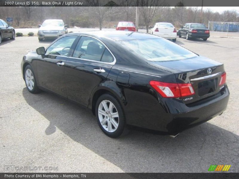 Black Onyx / Light Gray 2007 Lexus ES 350