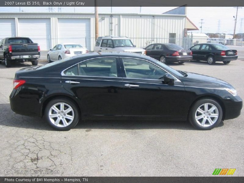 Black Onyx / Light Gray 2007 Lexus ES 350