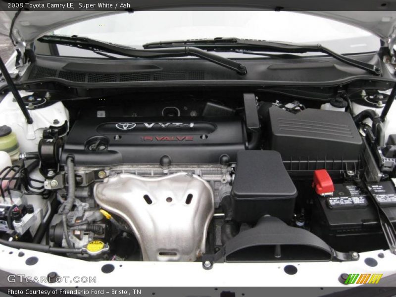 Super White / Ash 2008 Toyota Camry LE