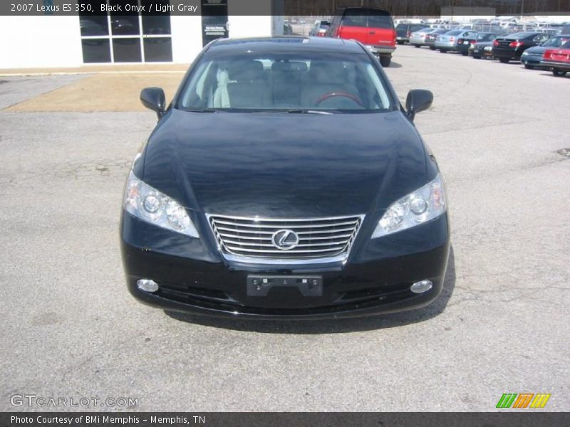 Black Onyx / Light Gray 2007 Lexus ES 350