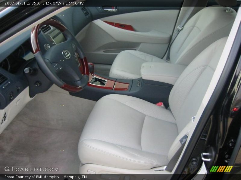 Black Onyx / Light Gray 2007 Lexus ES 350