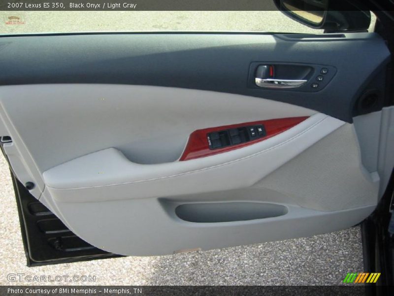 Black Onyx / Light Gray 2007 Lexus ES 350