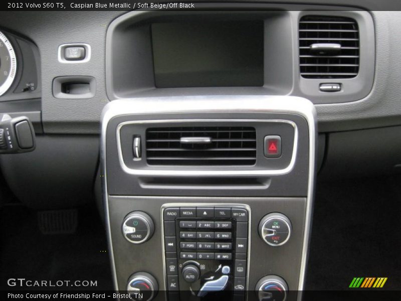 Controls of 2012 S60 T5