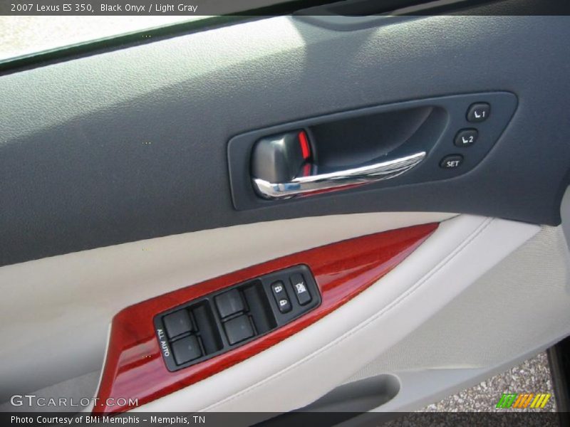 Black Onyx / Light Gray 2007 Lexus ES 350