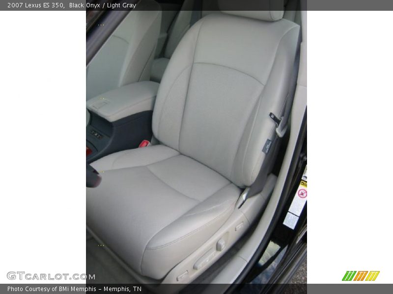 Black Onyx / Light Gray 2007 Lexus ES 350