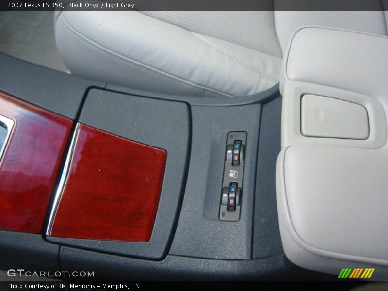 Black Onyx / Light Gray 2007 Lexus ES 350