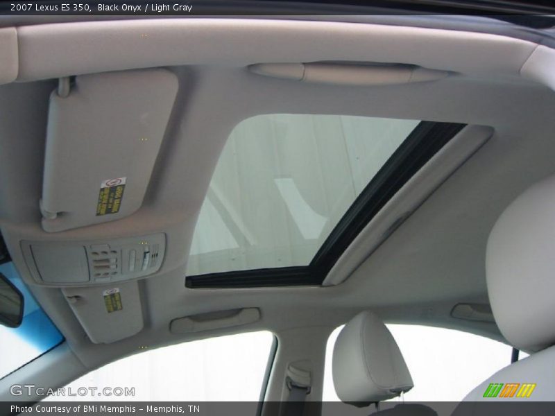 Black Onyx / Light Gray 2007 Lexus ES 350
