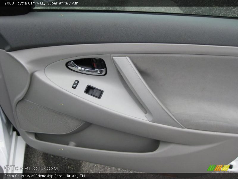 Super White / Ash 2008 Toyota Camry LE