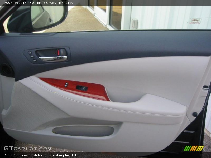 Black Onyx / Light Gray 2007 Lexus ES 350