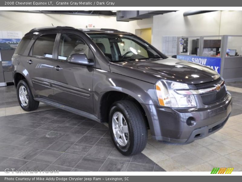 Granite Gray Metallic / Dark Gray 2008 Chevrolet Equinox LT