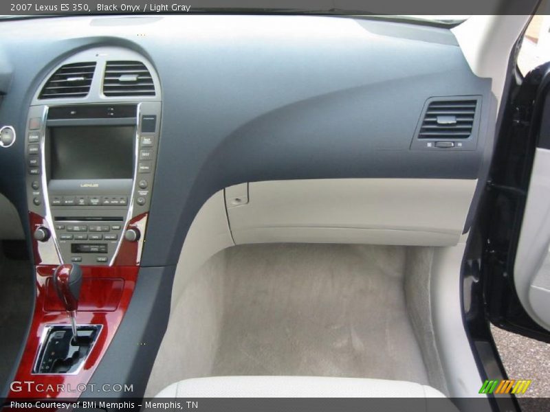 Black Onyx / Light Gray 2007 Lexus ES 350