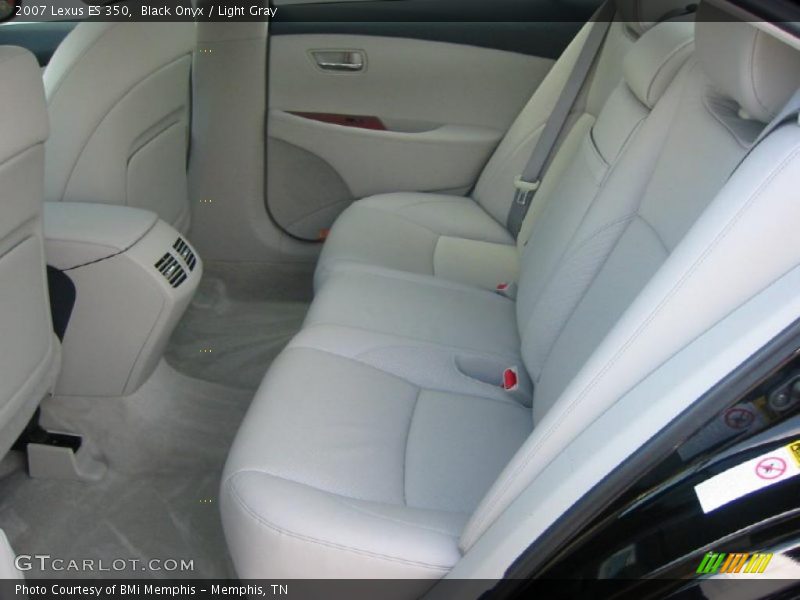 Black Onyx / Light Gray 2007 Lexus ES 350