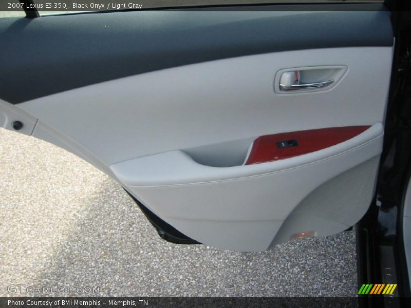 Black Onyx / Light Gray 2007 Lexus ES 350