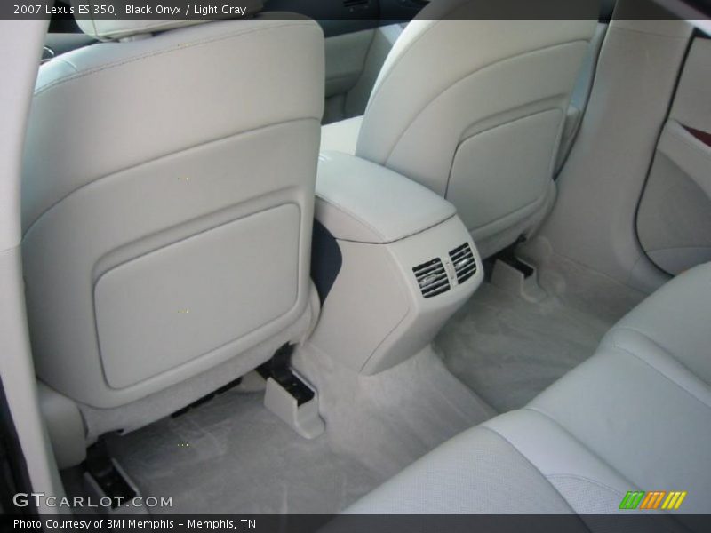 Black Onyx / Light Gray 2007 Lexus ES 350