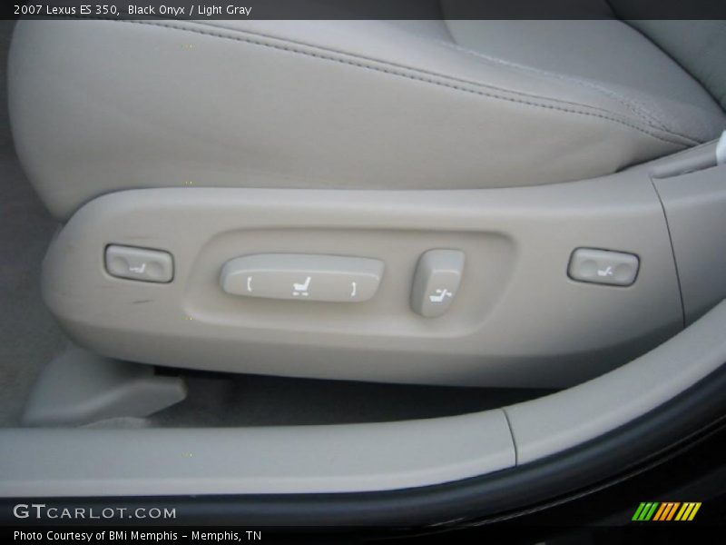 Black Onyx / Light Gray 2007 Lexus ES 350