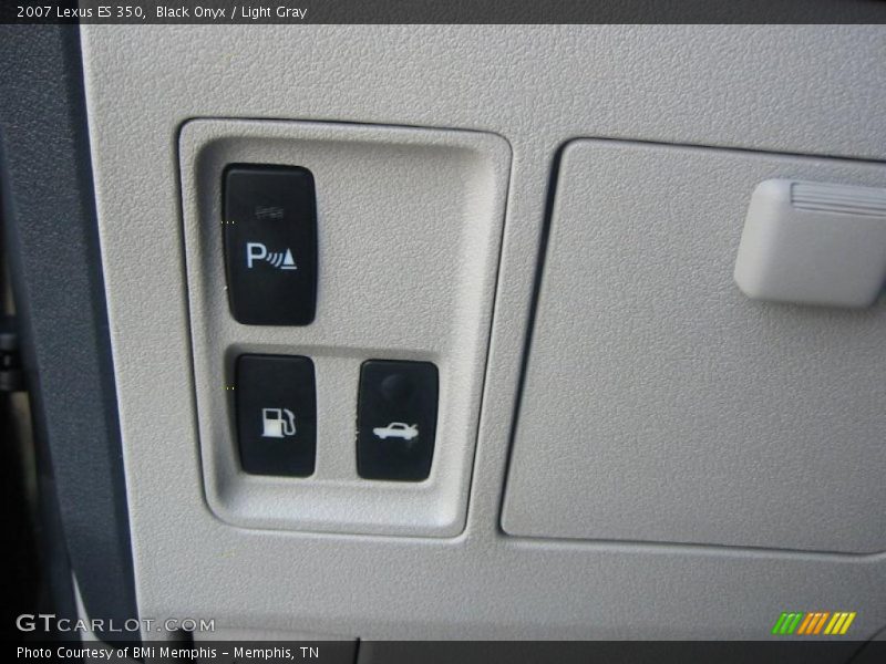 Black Onyx / Light Gray 2007 Lexus ES 350