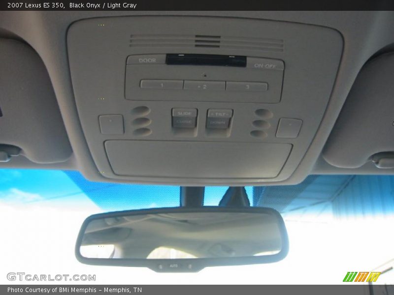 Black Onyx / Light Gray 2007 Lexus ES 350