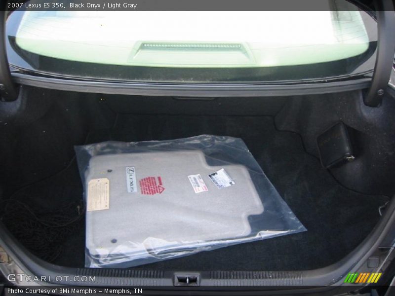Black Onyx / Light Gray 2007 Lexus ES 350