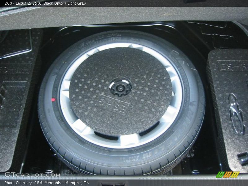 Black Onyx / Light Gray 2007 Lexus ES 350