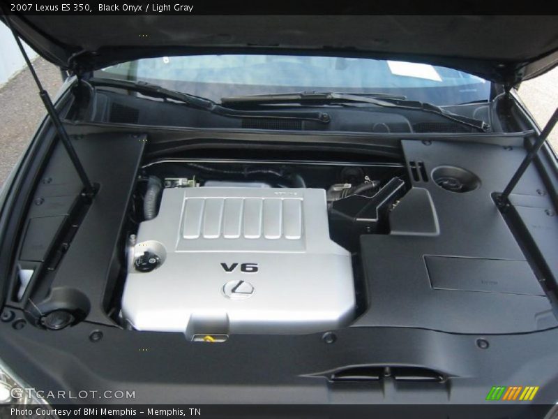 Black Onyx / Light Gray 2007 Lexus ES 350