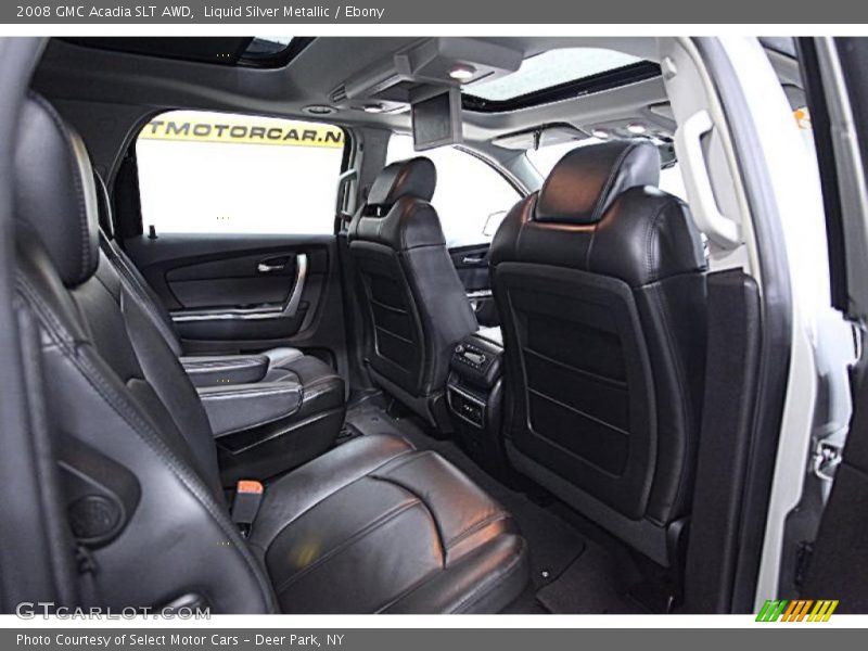 Liquid Silver Metallic / Ebony 2008 GMC Acadia SLT AWD