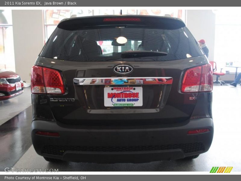 Java Brown / Black 2011 Kia Sorento EX