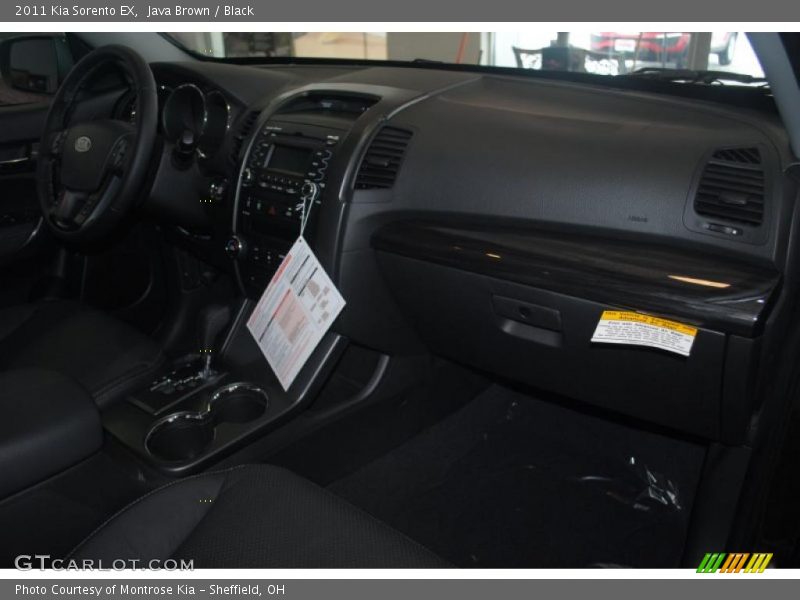 Java Brown / Black 2011 Kia Sorento EX