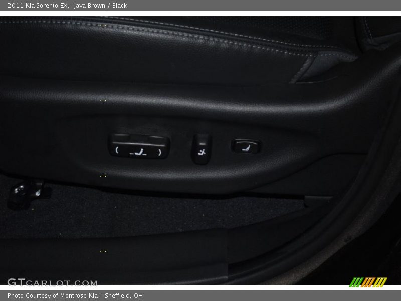 Java Brown / Black 2011 Kia Sorento EX