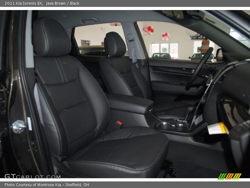  2011 Sorento EX Black Interior
